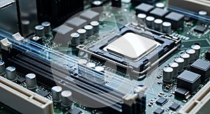 Motherboard CPU Socket, Computer Hardware Technology