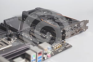 Motherboard with Graphic videocard