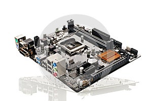 The motherboard is one of the main parts of a computer