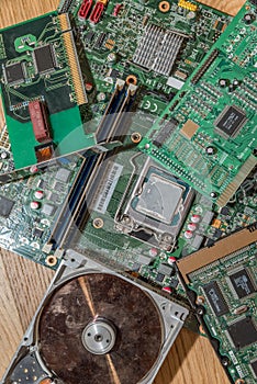 motherboard and other hardware parts