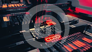 Motherboards and Computer Chips Production by Automatic SMT Pick and Place machine