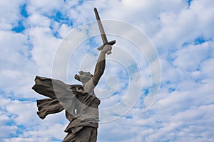 Motherland Calls! - compositional center of monument-ensemble to Heroes of Battle of Stalingrad on