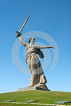 Motherland Calls in Mamayev Kurgan