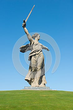 Motherland Calls in Mamayev Kurgan