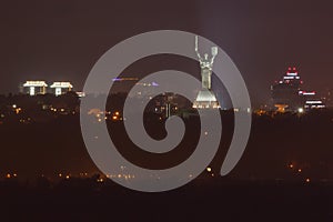 The Motherland monument in Kiev