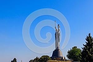 Motherland monument in Kiev, Ukraine