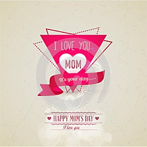 Mothers day Greeting card