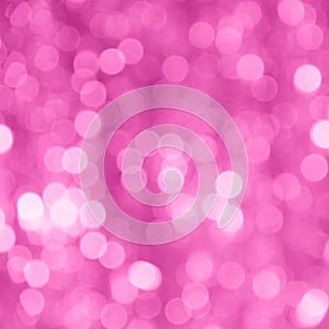 Mothers Day Pink Blur Background - Stock Photo