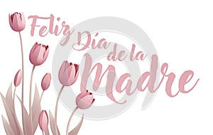 Mothers Day Spanish Feliz Dia De La Madre Design photo