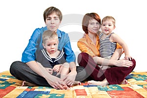 Mothers and sons photo