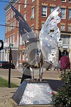 Mothman Statue