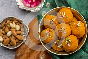 Motichoor laddo or bundi ke laddu