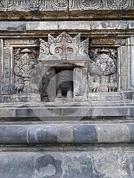 Motif in the Prambanan Temple