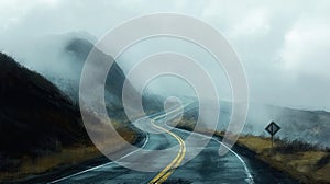 motion animating road