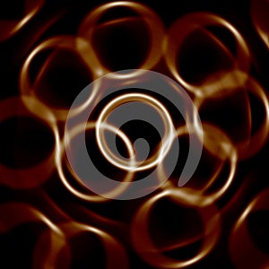 Motion blur circle ring
