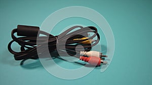 Motion past cable with analog digital and micro USB plugs