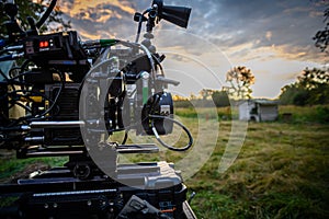 Motion Picture Camera on Location