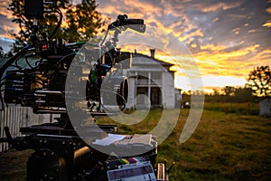 Motion Picture Camera on Location