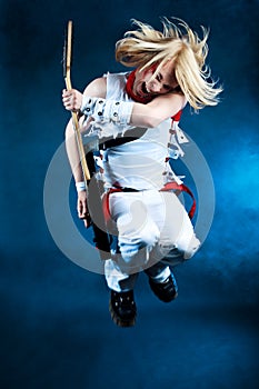 Motion rock musician photo