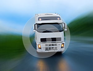 Motion of truck