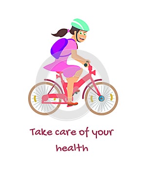 Motivate Poster Promotes Cycling, Health Lifestyle