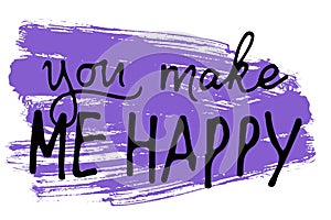 Motivate saying. Feel the rain on your skin. Be the reason someone smiles today.You make me happy when the skies are gray