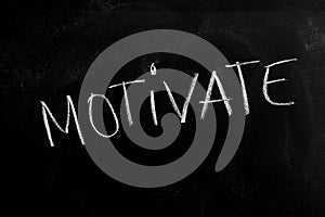 Motivate Text on Blackboard