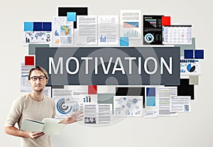 Motivation Aspiration Enthusiasm Incentive Inspire Concept