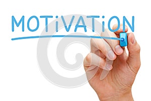 Motivation Blue Marker photo