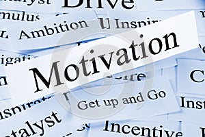 Motivation Concept photo