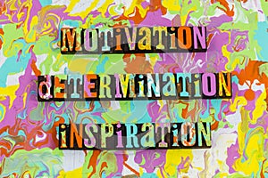 Motivation determination inspiration type