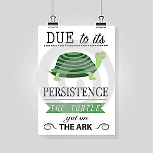 Motivation picture for persistence