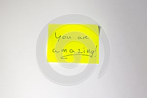 Motivational post-it