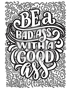 Inspirational words coloring book pages.motivational quotes coloring pages design