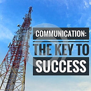 Motivational quotes of communication the key to success