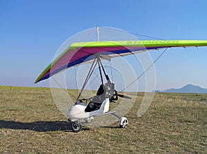 Moto hang glider