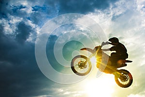 Motocross Bike Jump photo