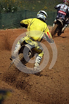 Motocross dirtbike