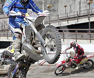Motocross exhibition