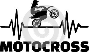 Motocross heartbeat pulse