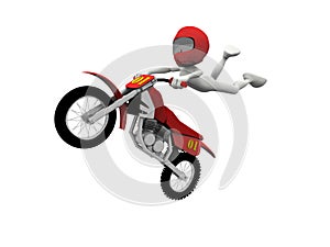 Motocross jump