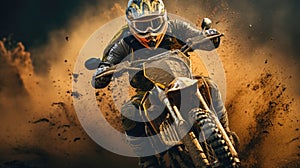 Motocross racing, Dirt track