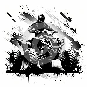 motocross rider on a motorcycle motocross rider illustration motocross rider silhouette