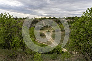 Motocross trails near Erd, Hungary