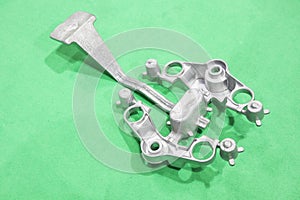 Motocycle crown handle production by aluminium gravity casting process