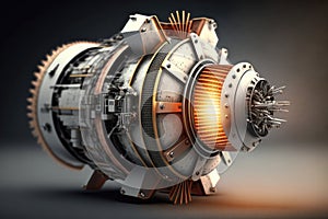 Motor Binodal NTP and NEP: A Breakthrough in Energy Efficiency. Generative AI photo
