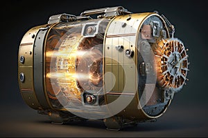 Motor Binodal NTP and NEP: A Breakthrough in Energy Efficiency. Generative AI photo