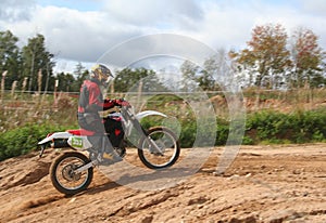 Motor-cross Racer