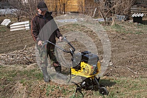 Motor cultivator photo