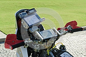 Motor Cycle Navigation Instruments